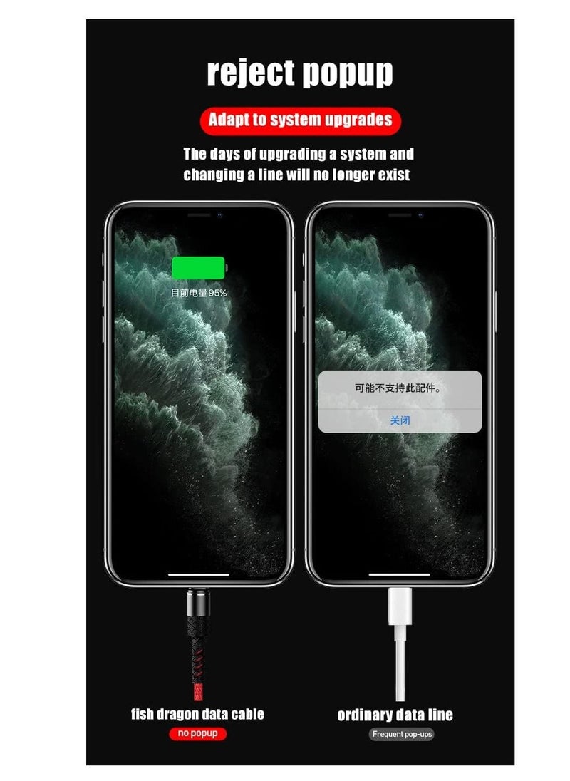 Generic - 3 in 1 Multi 5A original fast charging 1.2m cable, CE, FCC, ROSH Certified, Lighting/Type C/Micro, compatible with iPhone 3A /Huawei/Samsung/OPPO vooc/Xiaomi/Honor TYPE C 5a - Image 1