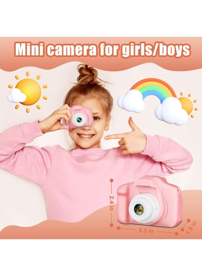 Halamine Kids Mini Digital Camera, LCD 2inch HD Digital Camera Video Photo Recorder Kids , Rechargeable, Green - Image 3