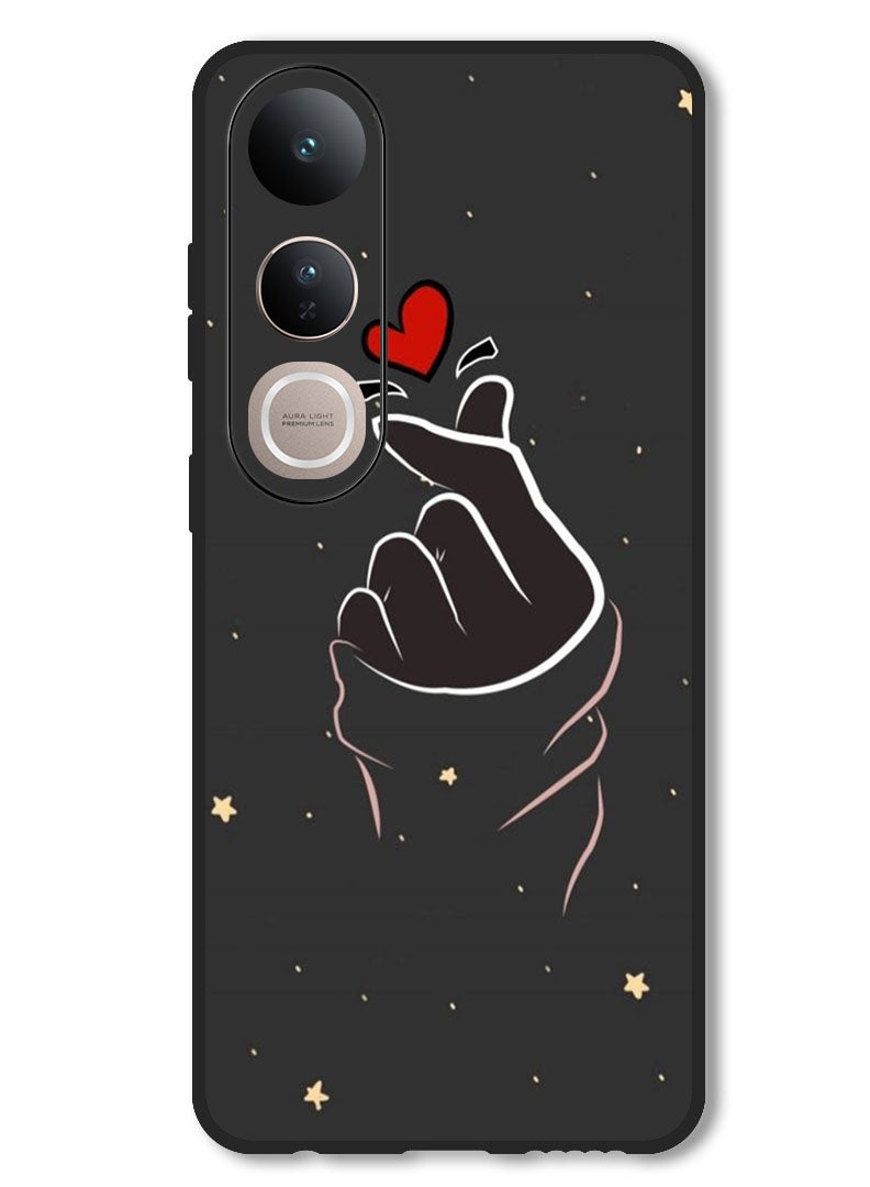 Theodor Case Compatible with Vivo V50 Lite Protection Shockproof Bumper Cover Snap Love - Image 1