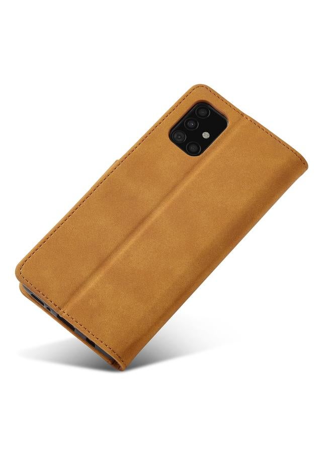 اس-توب جراب لهاتف Samsung Galaxy A81، جراب جلدي أفقي مضاد للسرقة مع حامل وفتحات للبطاقات ومحفظة - Image 5