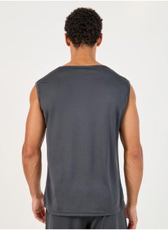Styli Stretchable Drop Armhole Workout Tank  - Image 4