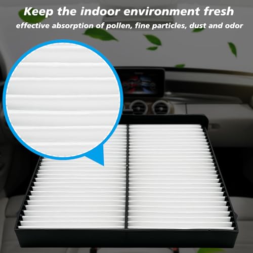 Capume 2PCS Capume Cabin Air Filter Fit for Mazda 3 2019-2025, Mazda 3 Sport 2019-2025, CX-30 2020-2025, CX-50 2023-2025, Replacement for BDGF-61-J6X, CF12773,JMF61 - Image 3