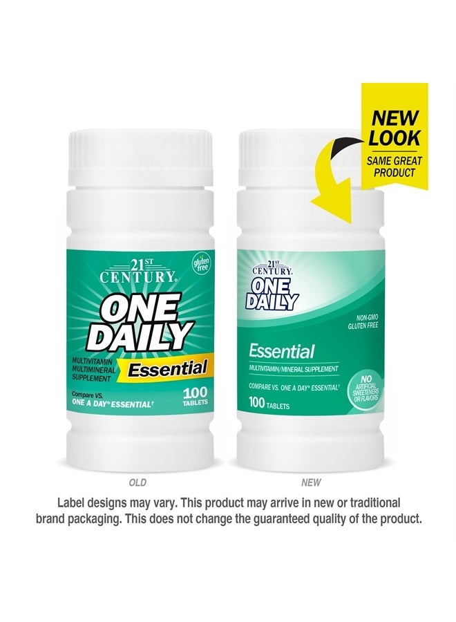 21st Century One Daily Essential Tablets, 100 Count - Image 3