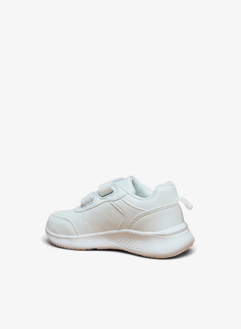 LBL By Shoexpress  Kids Solid School Shoes With Hook And Loop Closure for Men | Best Price UAE