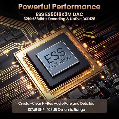 HIFI WALKER H2 HiFi MP3 Player with Bluetooth 5.2, Lossless DSD FLAC Player, Digital Audio Player Hi Res Portable Music DAP Player with 64GB Micro SD Card, Support Up to 512GB - Image 3