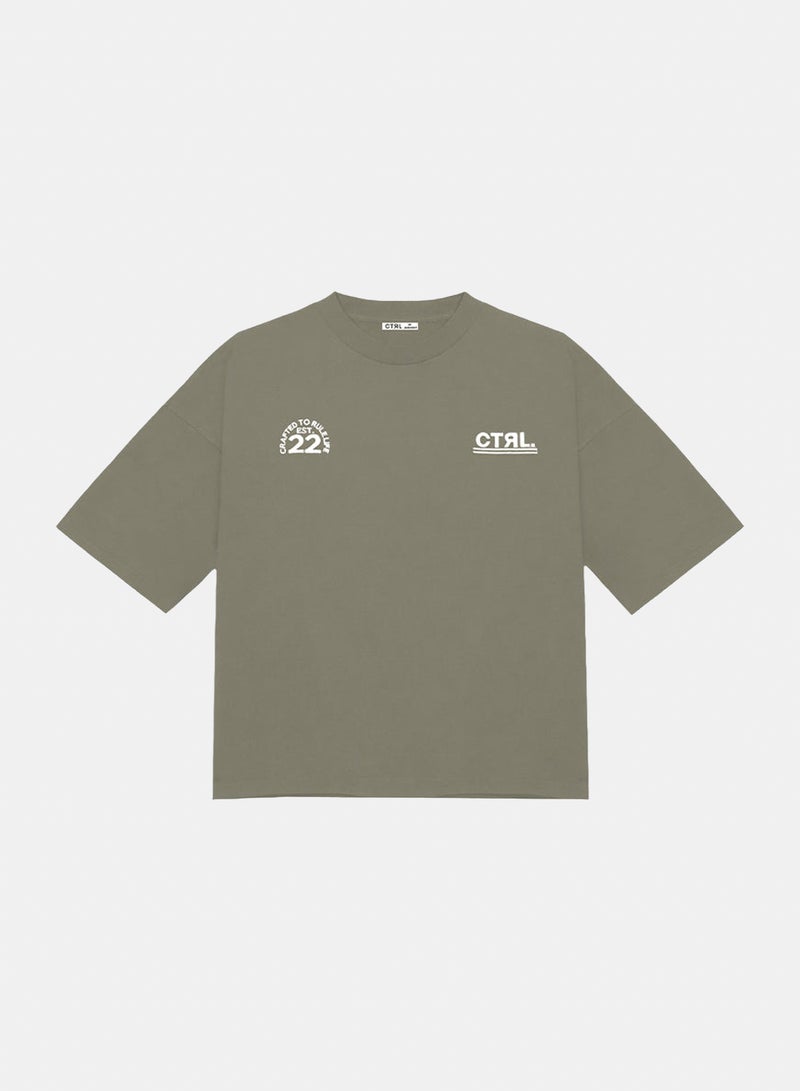 CTRL Est.22 Boxy T-shirt - Image 1