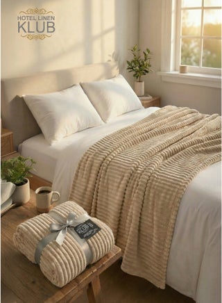Ultra-Soft Microfleece Blanket - 300 GSM