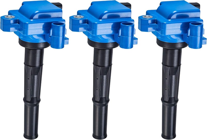ENA Set of 3 Blue Ignition Coil Pack 3.4L for Toyota 4Runner, T100, Tacoma, Tundra - Image 1