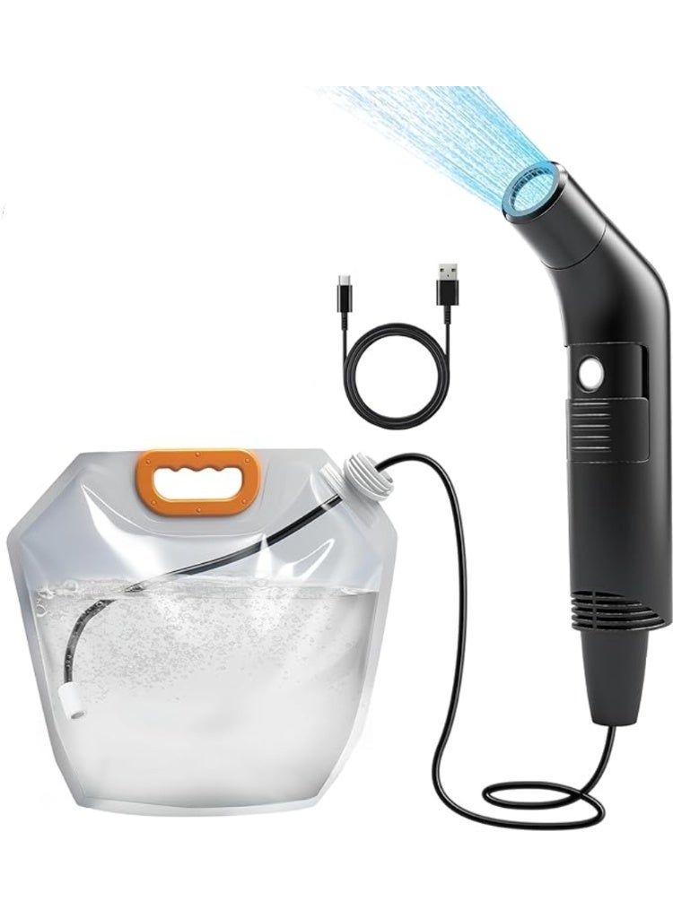 Compact bidet sprayer for travel.Portable Electric Bidet shattaf with 1.2m Hose and 5L Water Bag - Rechargeable, Compact, and Versatile Personal Hygiene Solution for  Home, Baby Care, Camping。Limited time special prices,Yellow Friday Sale - Image 1