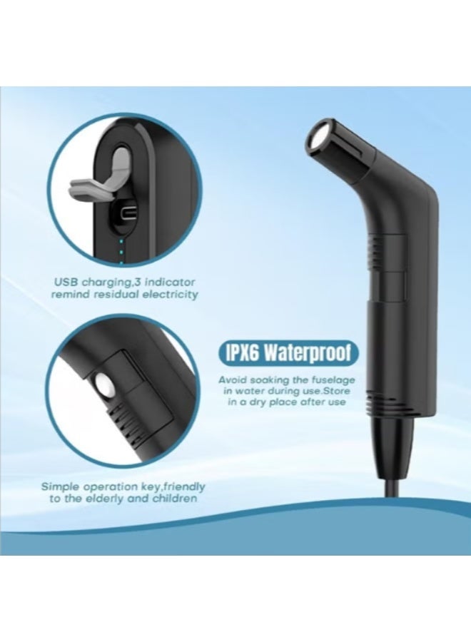 Compact bidet sprayer for travel.Portable Electric Bidet shattaf with 1.2m Hose and 5L Water Bag - Rechargeable, Compact, and Versatile Personal Hygiene Solution for  Home, Baby Care, Camping。Limited time special prices,Yellow Friday Sale - Image 3