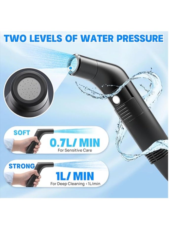 Compact bidet sprayer for travel.Portable Electric Bidet shattaf with 1.2m Hose and 5L Water Bag - Rechargeable, Compact, and Versatile Personal Hygiene Solution for  Home, Baby Care, Camping。Limited time special prices,Yellow Friday Sale - Image 4