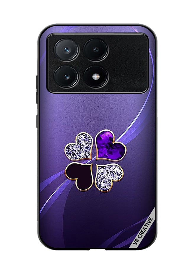 VR CREATIVE Protective Case Cover For Xiaomi Poco X6 Pro Heart Design  Multicolour - Image 1