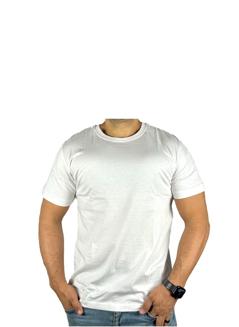 Future Half Sleeve Undershirt, White For men Cotton 100% Size L  - Image 1