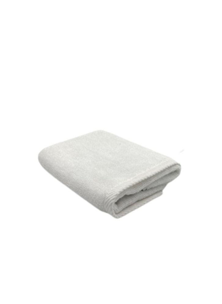 BYFT Iris (White) Premium Plain Hand Towels (50x80,Set of 1 Hand Towel) 100% Cotton, Highly Absorbent and Ultrasoft Quick Dry Bath Linen -550 GSM - Image 3