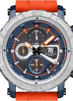 T5 T5 Men's Chronograph Silicone strap Watch  - Image 2