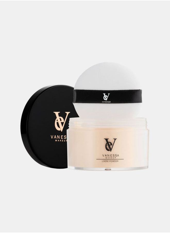 VANESSA MAKEUP - Translucent Loose Powder, 01 - Image 1