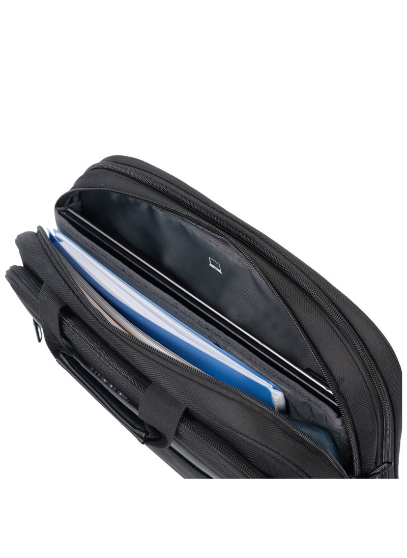 CABINPRO - Premium Laptop Bag 15.6-inch Water Resistant Shoulder Computer Bag with Adjustable Shoulder Strap for Men and Women CP013 Black - Image 1