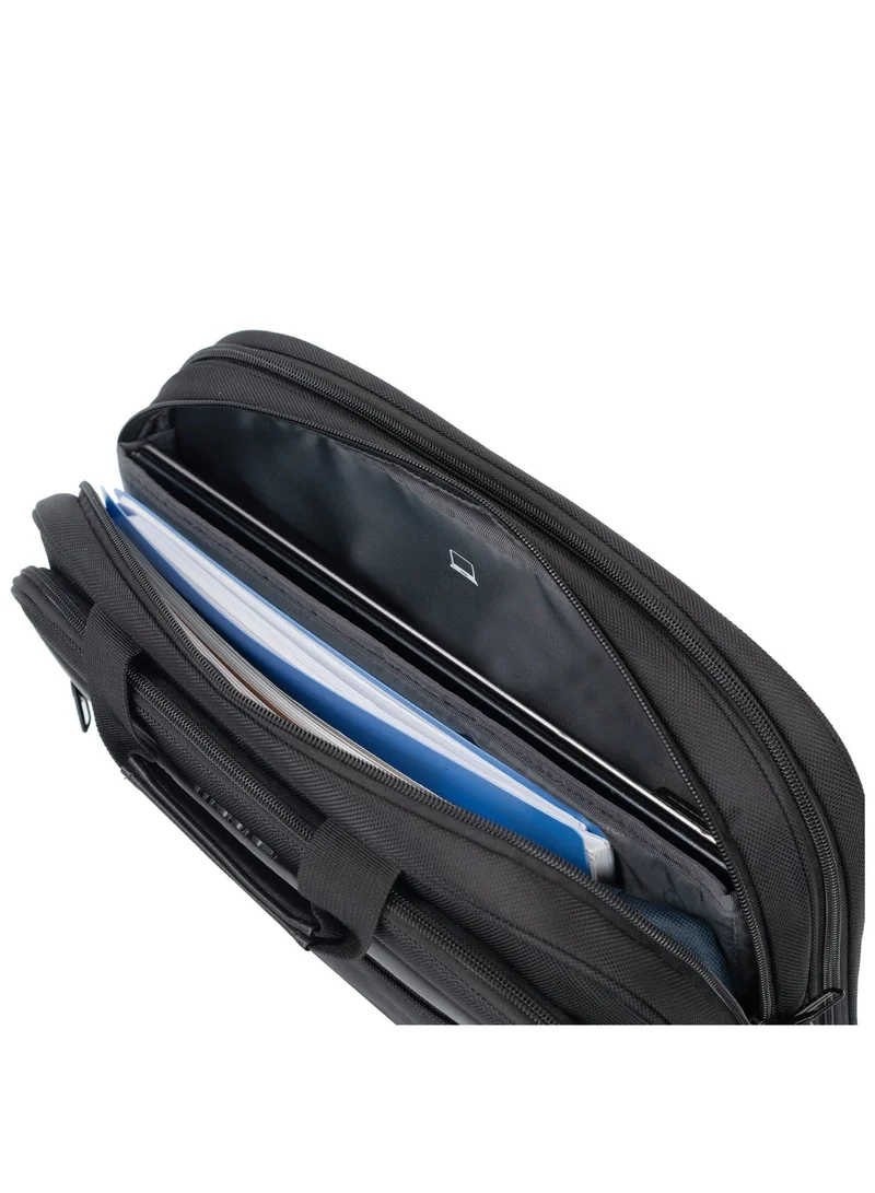 Cabinpro  Premium Laptop Bag 15.6-inch Water Resistant Shoulder Computer Bag with Adjustable Shoulder Strap for Men and Women CP013 Black  | Best Price UAE