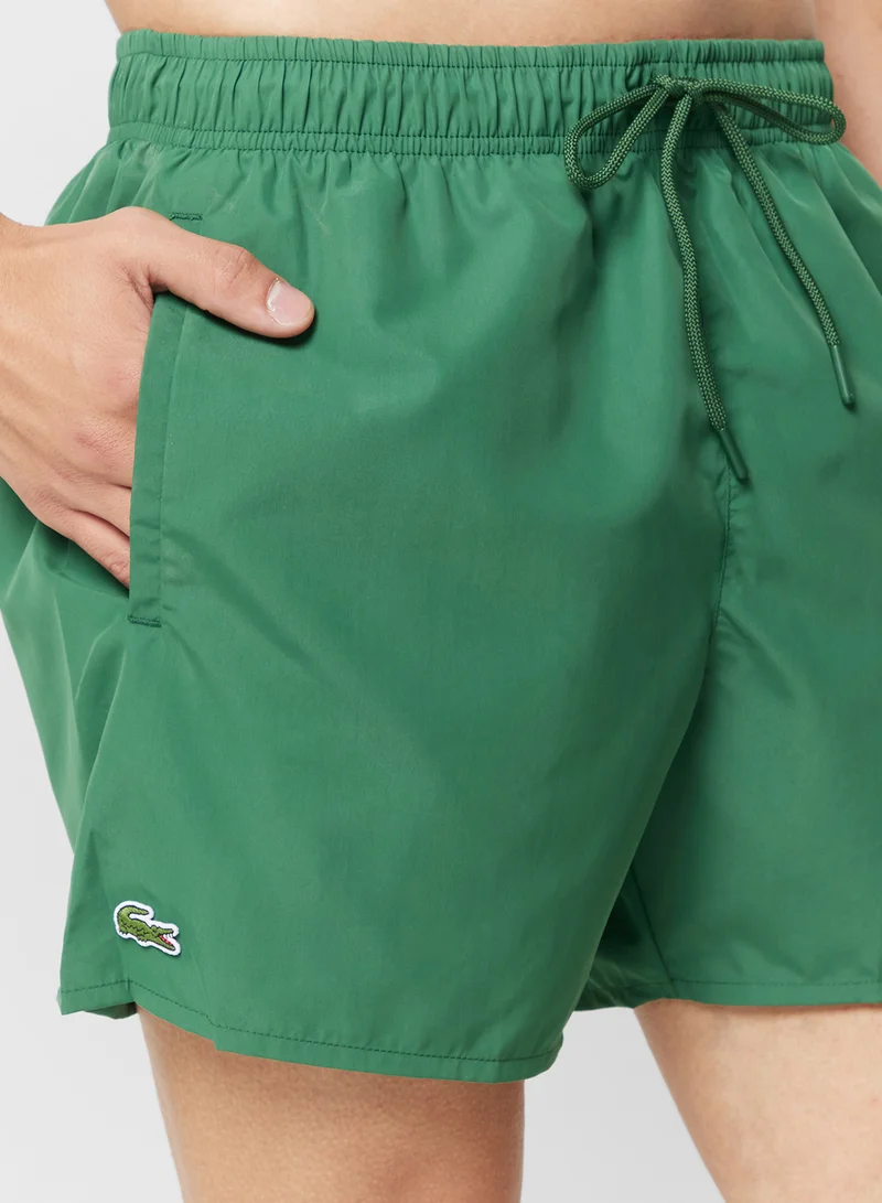 LACOSTE Short Quick Dry Swim Trunks