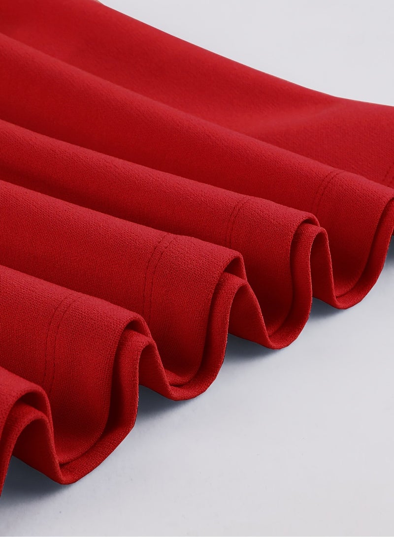 Nariele فستان كبير بتصميم جديد مع أربطة من الدانتيل - Image 4