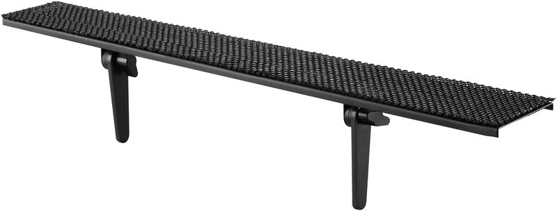 Bracwiser No Drill TV Top Shelf 24 inch Wide for Thin Monitor TV Top Mounting Bracket Platform Holds Speaker, AV Receiver, Media Box, Game Console and More (CS106LMINI) - Image 1