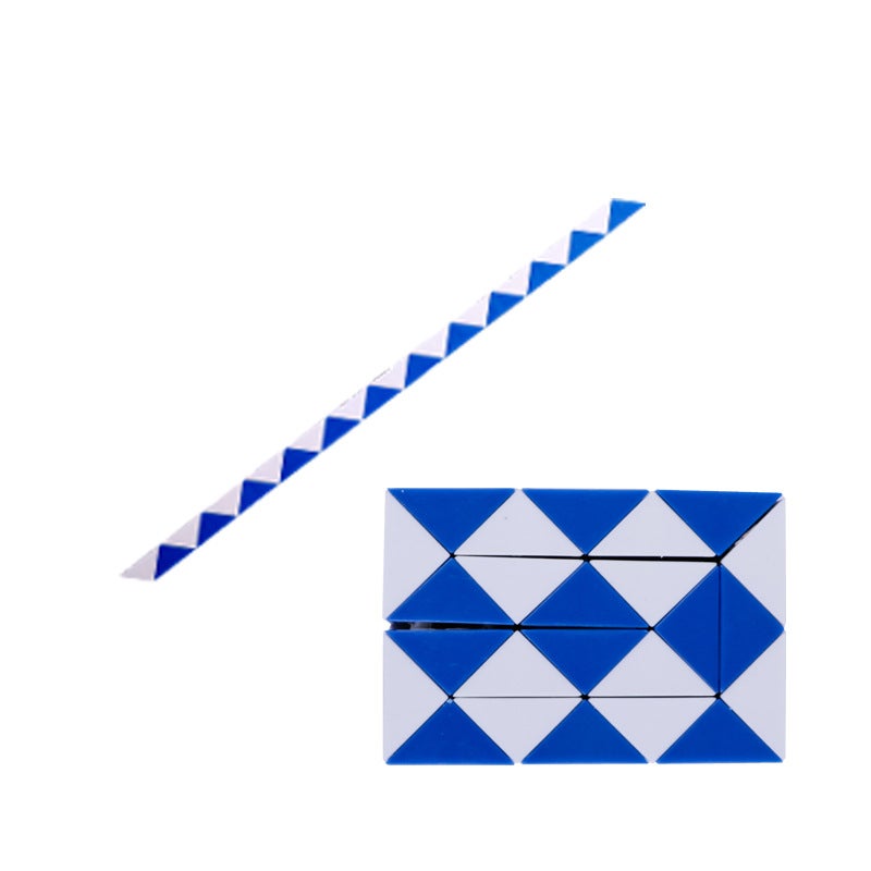 Creative Educational Long Rubik'S Cube Trumpet 24 Sections Mini 24 Sections Versatile Magic Ruler Decompression Toys - Image 1