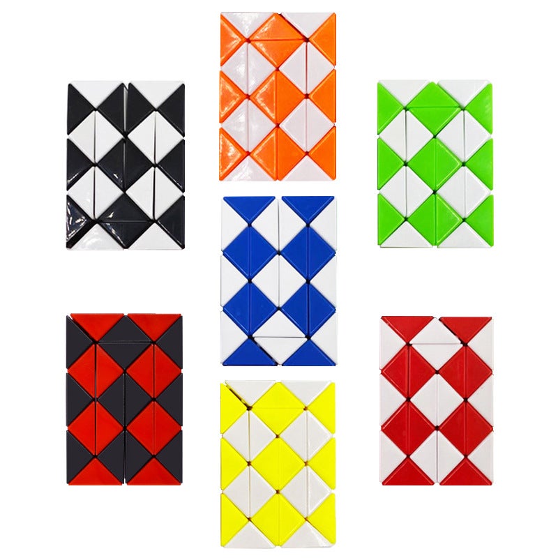 Creative Educational Long Rubik'S Cube Trumpet 24 Sections Mini 24 Sections Versatile Magic Ruler Decompression Toys - Image 3