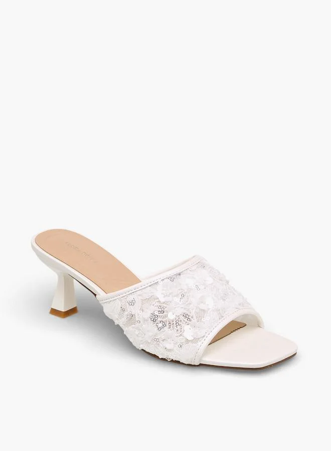 Flora Bella By Shoexpress Flora Bella Women Sequin Embellished Open Toe Sandals