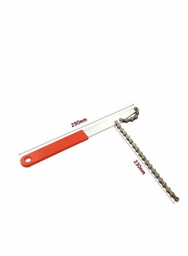 5 in 1 Bike Repair Tool Set, Chain Whip Wheel Sprocket Removal Tool Crank Puller Bottom Bracket Remover Freewheel Box Remover Chain Breaker - Image 2