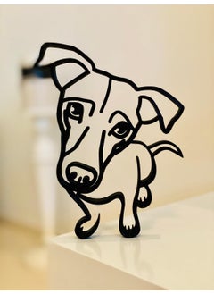 EROTNGO EROTNGO Cartoony Jack Russell Terrier Minimalist Art Sculpture for Tabletop Decor and Gifts  - Image 3