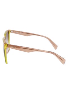 Liu Jo FULL RIM ACETATE ACETATE LIU JO SUNS LJ798S 5814 (279) NUDE/LIME  - Image 4