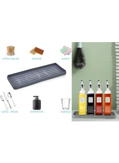 Afili Home Silicone Oil Can Base, Oil Can Stand Base, Multi-Purpose Organizer Presentation, Soap Dish Base  - Image 2
