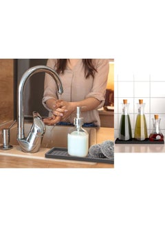 Afili Home Silicone Oil Can Base, Oil Can Stand Base, Multi-Purpose Organizer Presentation, Soap Dish Base  - Image 3