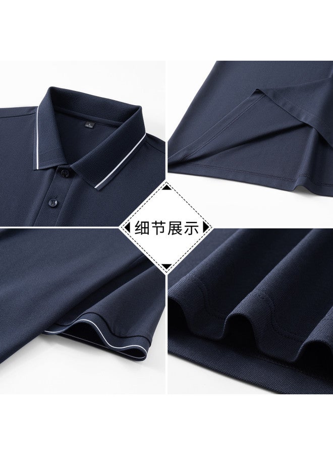FOLUNSI summer Men's Polo Shirt - Lightweight, Breathable, Skin-friendly Business Casual T-shirt With Classic Collar - Image 4