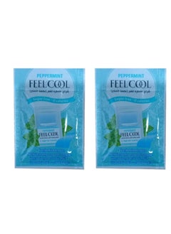 FEEL COOL 2 pieces of Mint flavored mouth freshener strips consisting of 24 strips  - Image 1
