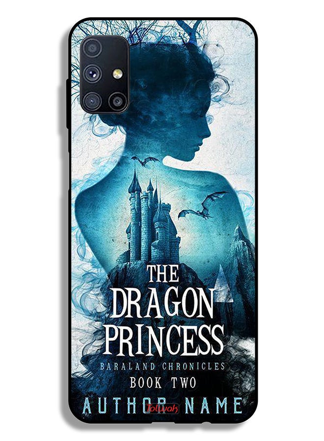 Tolwak Samsung Galaxy M51 Protective Case Cover The Dragon Princess - Image 2