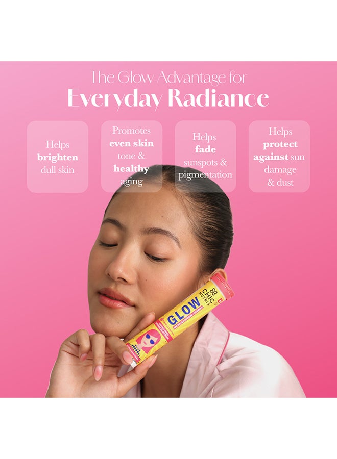 CHICNUTRIX Glow - Japanese Glutathione & Vit. C for skin radiance & even tone - 10 Effervescent Tablets, Strawberry-Lemon flavour - Image 3