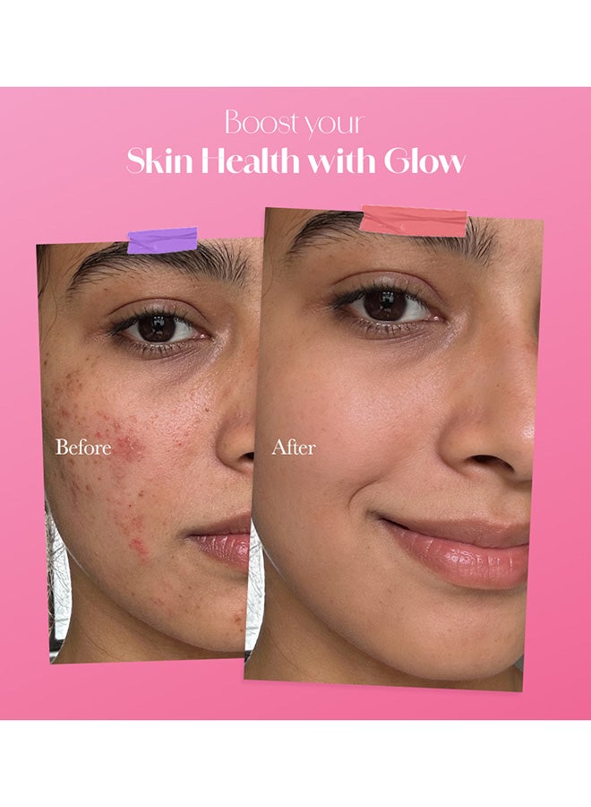 CHICNUTRIX Glow - Japanese Glutathione & Vit. C for skin radiance & even tone - 10 Effervescent Tablets, Strawberry-Lemon flavour - Image 5