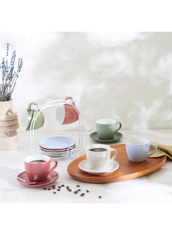 Home Box Davis 12-Piece Tea Set - 220 ml  - Image 5