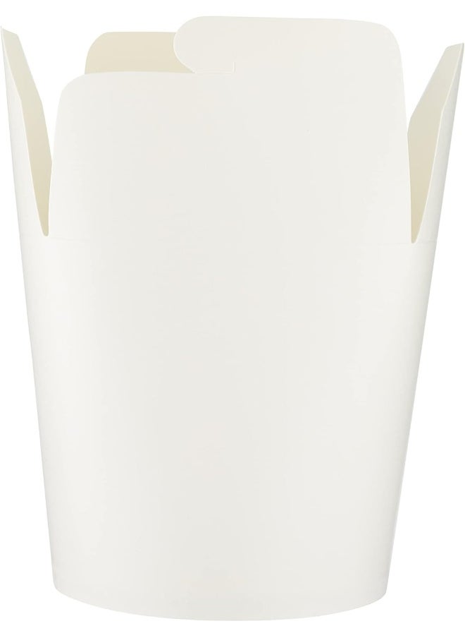 Hotpack Hotpack Disposable Take Away Pail Box White Round for Food Storage, 32 ounce, 5 Pieces  - Image 4