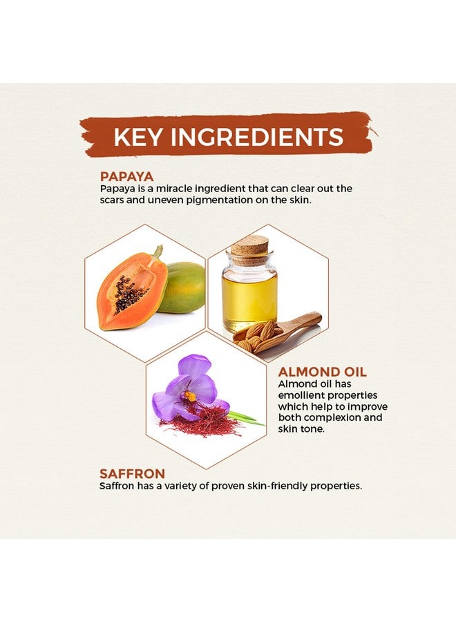 OSHEA Herbals Papayaclean Anti Blemishes (Papaya Face Wash + Papaya Cream 150Gm + 50Gm (Pack Of 1)) - Image 3