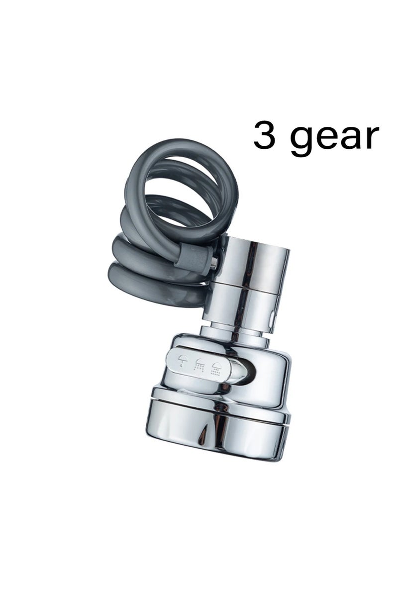erorex B New 3 Modes Sink Faucet 360 Degree Rotation Filter Extension Tube Shower Water Saving Tap Univers.