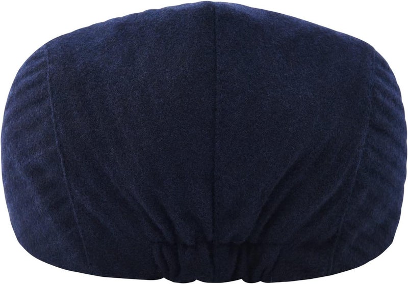 STARANCE Men's Flat Cap Wool Tweed Driving Irish Newsboy Hat - Image 5