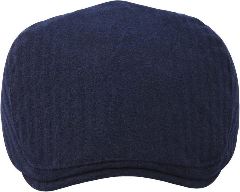 STARANCE Men's Flat Cap Wool Tweed Driving Irish Newsboy Hat - Image 4