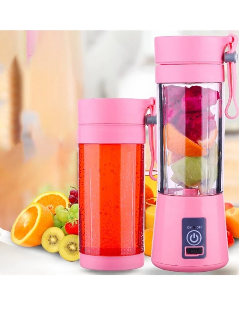 JOGAMS Rechargeable Household Small Whirlwind Juicer Electric Juicer Juice Cup Portable Mini Fruit Food Juicer - Image 2