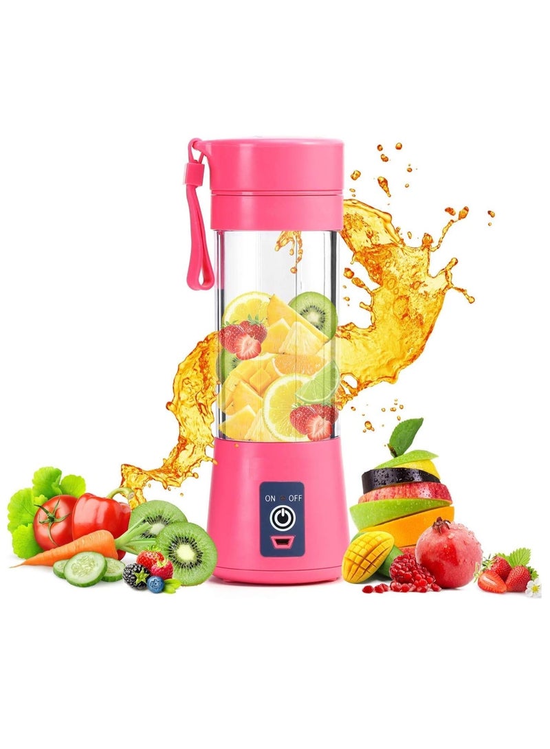 JOGAMS Rechargeable Household Small Whirlwind Juicer Electric Juicer Juice Cup Portable Mini Fruit Food Juicer - Image 1