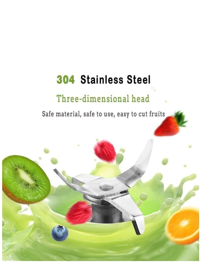 JOGAMS Rechargeable Household Small Whirlwind Juicer Electric Juicer Juice Cup Portable Mini Fruit Food Juicer - Image 4