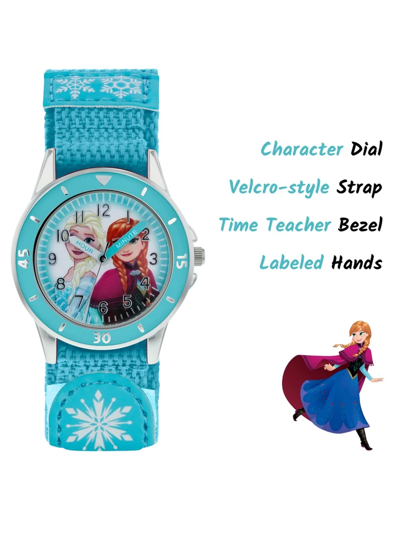 Disney Disney Frozen Blue Fabric Strap Girls Watch - FZN5014