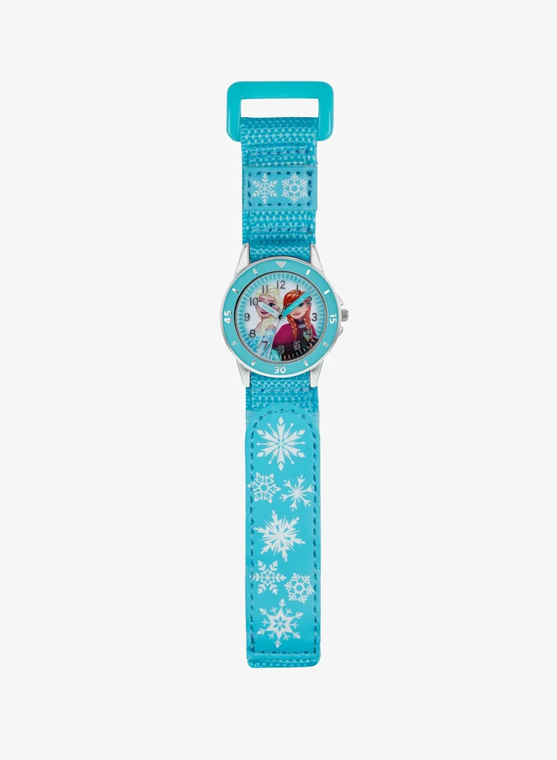Disney Disney Frozen Blue Fabric Strap Girls Watch - FZN5014