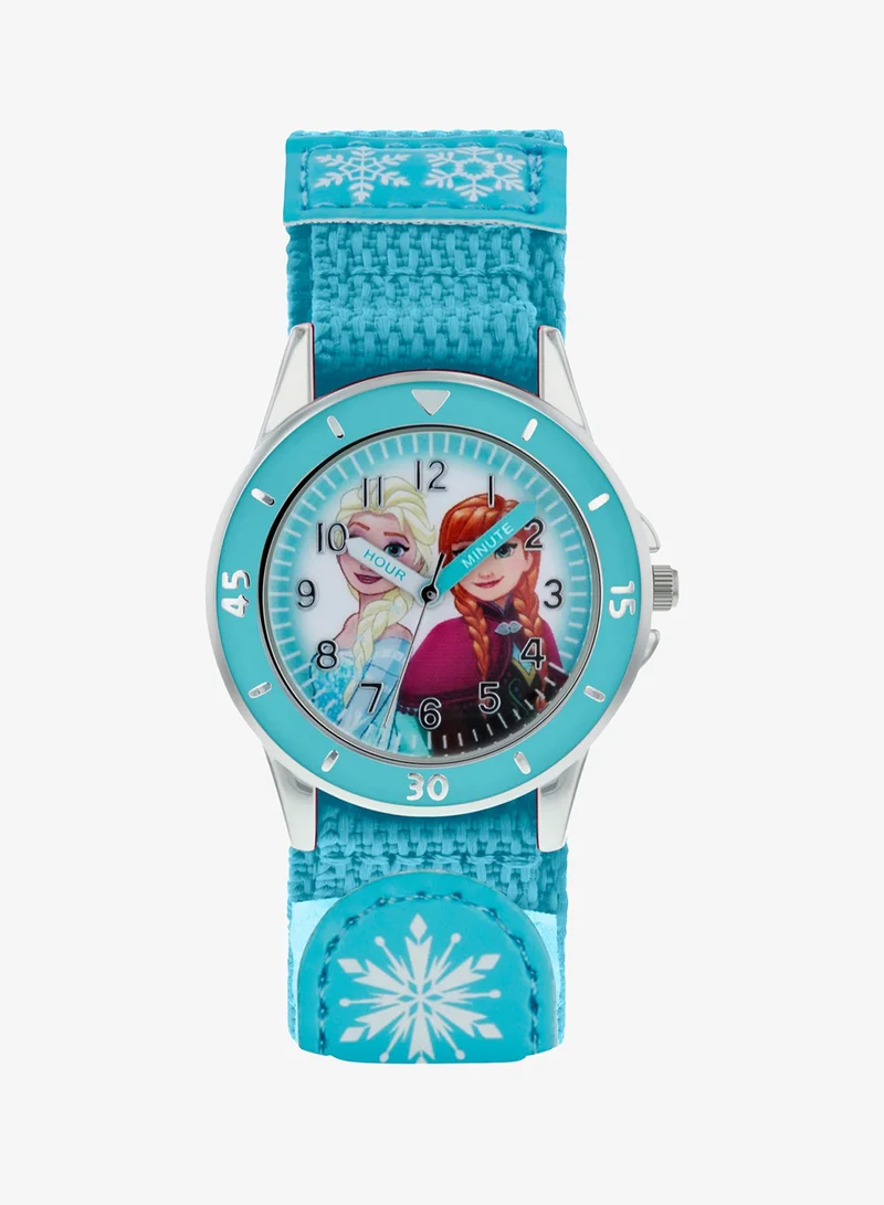Disney Disney Frozen Blue Fabric Strap Girls Watch - FZN5014
